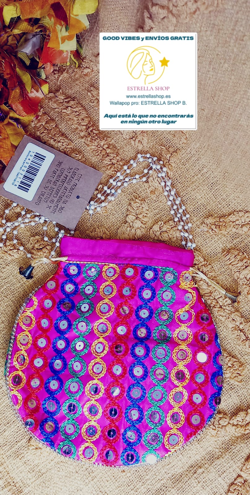 BOMBONERA ESPECIAL ART PRATTI HECHA ARTESANALMENTE EN INDIA.COMPLEMENTO EXCLUSIVO Y DIFERENTE.Varios colores.Precio sin competencia.Envío Gratis.