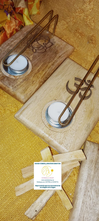 QUEMADORES DE PALO SANTO Y SAHUMERIOS.JOYAS DE MADERA DECORATIVAS CON ALMA MÍSTICA.ENVÍO GRATIS SIN PEDIDO MÍNIMO.