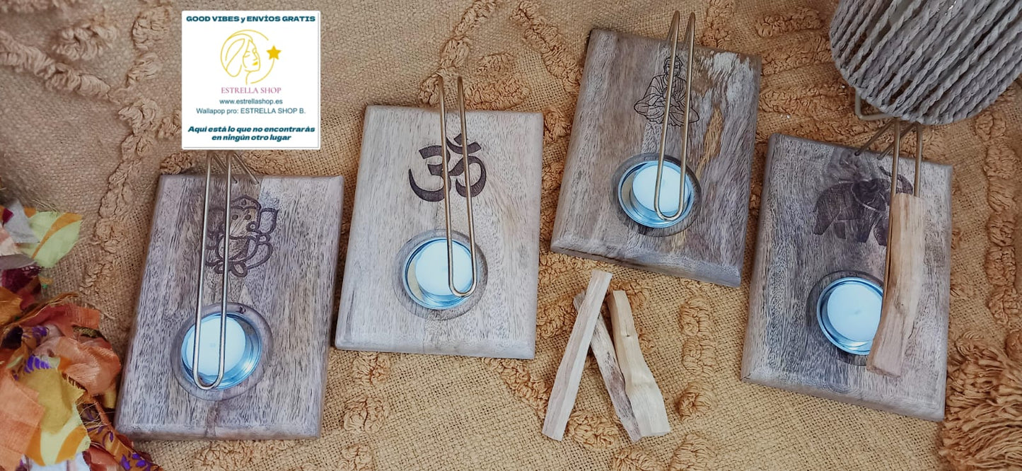 QUEMADORES DE PALO SANTO Y SAHUMERIOS.JOYAS DE MADERA DECORATIVAS CON ALMA MÍSTICA.ENVÍO GRATIS SIN PEDIDO MÍNIMO.