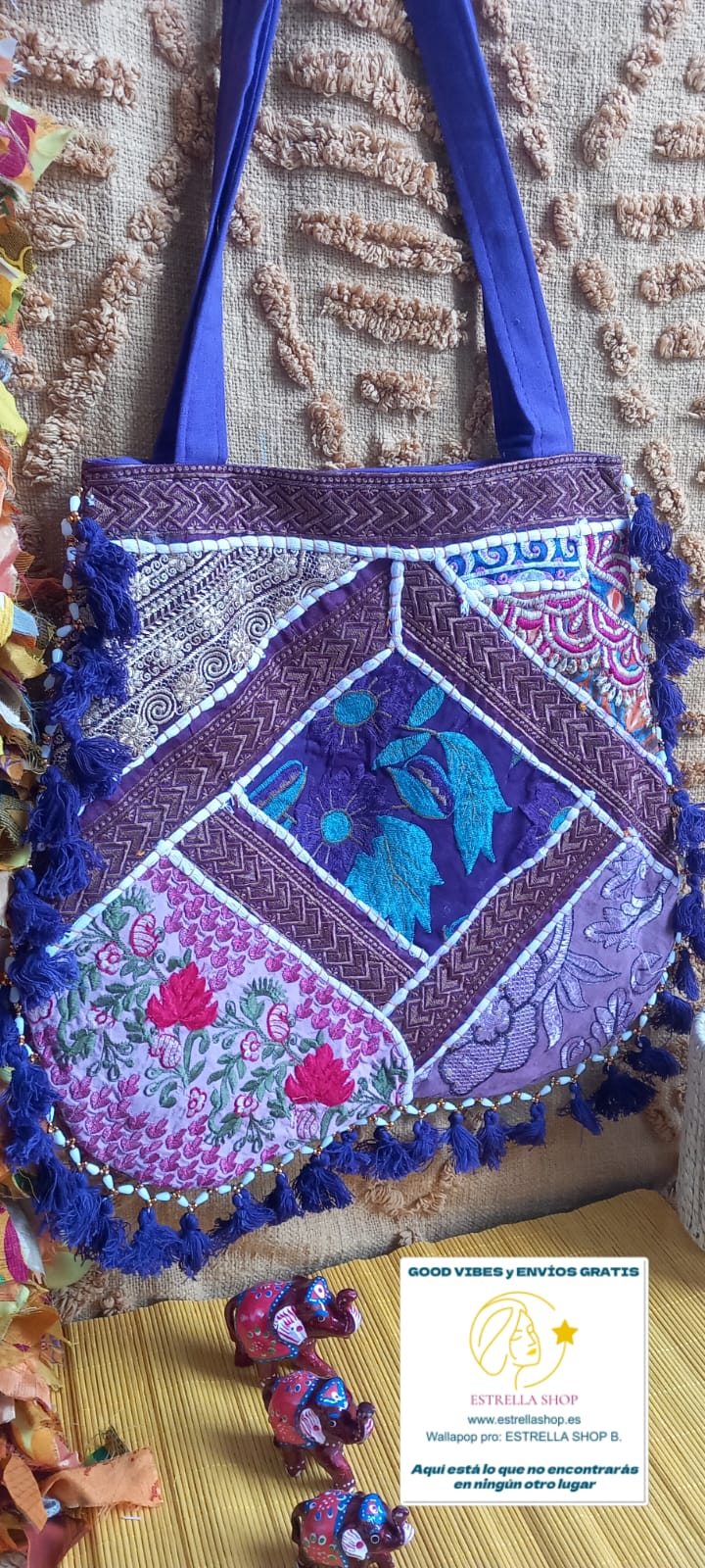 UN BOLSO CON ALMA,SIGNIFICADO Y ESTILO ÚNICO.BOLSO CALCUTA NAYA.ENVÍO GRATIS SIN PEDIDO MÍNIMO.