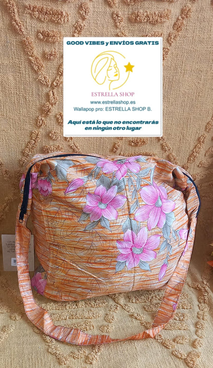 BOLSO SEDA CON CREMALLERA,AUTÉNTICA ARTESANÍA INDIA CON MÁGICOS COLORES.ENVÍO GRATIS SIN PEDIDO MÍNIMO.