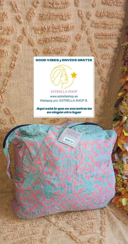 BOLSO SEDA CON CREMALLERA,AUTÉNTICA ARTESANÍA INDIA CON MÁGICOS COLORES.ENVÍO GRATIS SIN PEDIDO MÍNIMO.