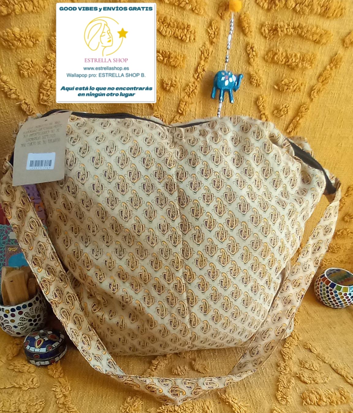 BOLSO SEDA CON CREMALLERA,AUTÉNTICA ARTESANÍA INDIA CON MÁGICOS COLORES.ENVÍO GRATIS SIN PEDIDO MÍNIMO.