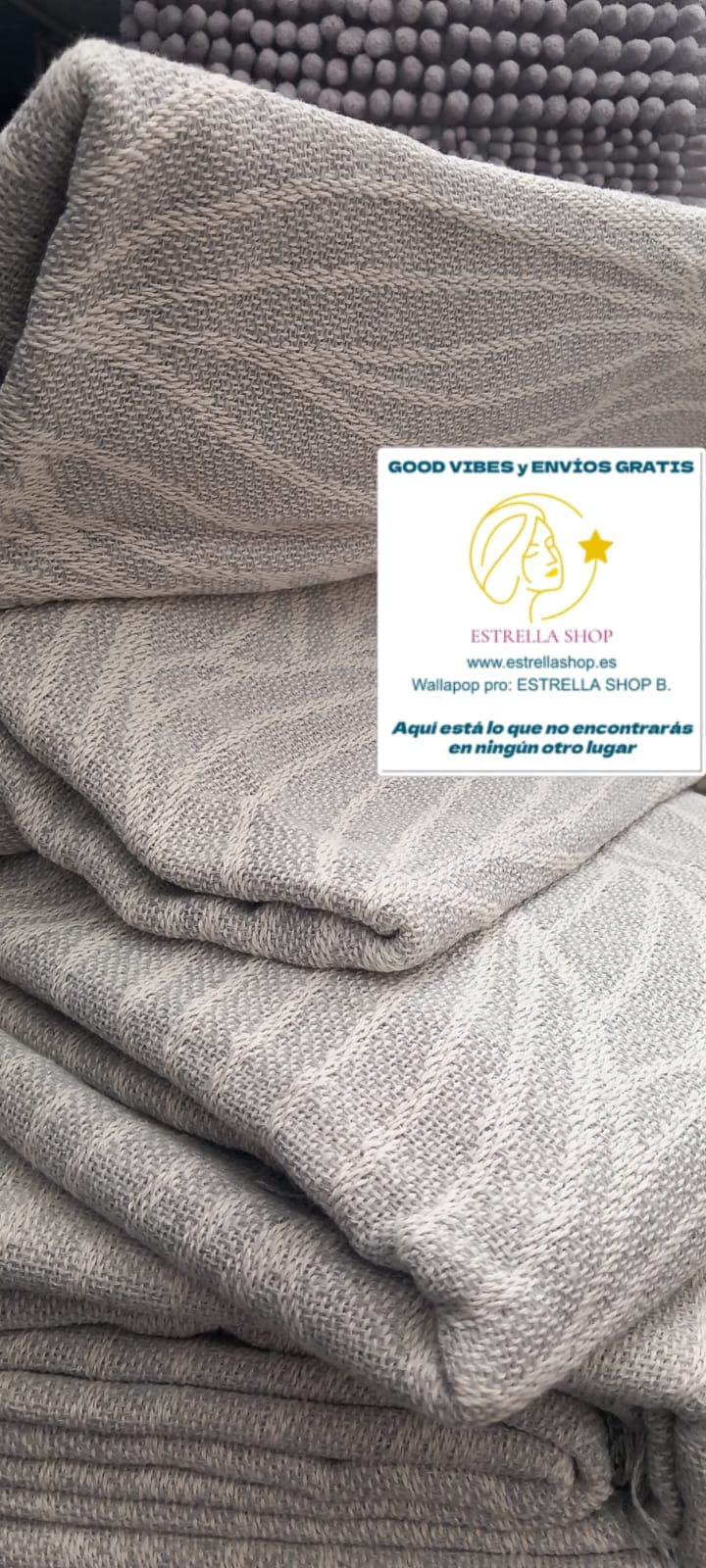 JARAPA Y COLCHA MULTIUSOS 230X260 ALGODÓN 100X100 ES UN PRODUCTO ECOLÓGICO Y ARTESANAL.ENVÍO GRATIS SIN PEDIDO MÍNIMO.