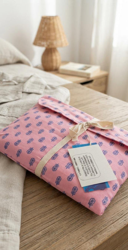 SET DE PIJAMA INDIA XXL MODELO BENARÉS HECHO A MANO EN EL CORAZÓN DE LA INDIA.ENVÍO GRATIS SIN PEDIDO MÍNIMO.