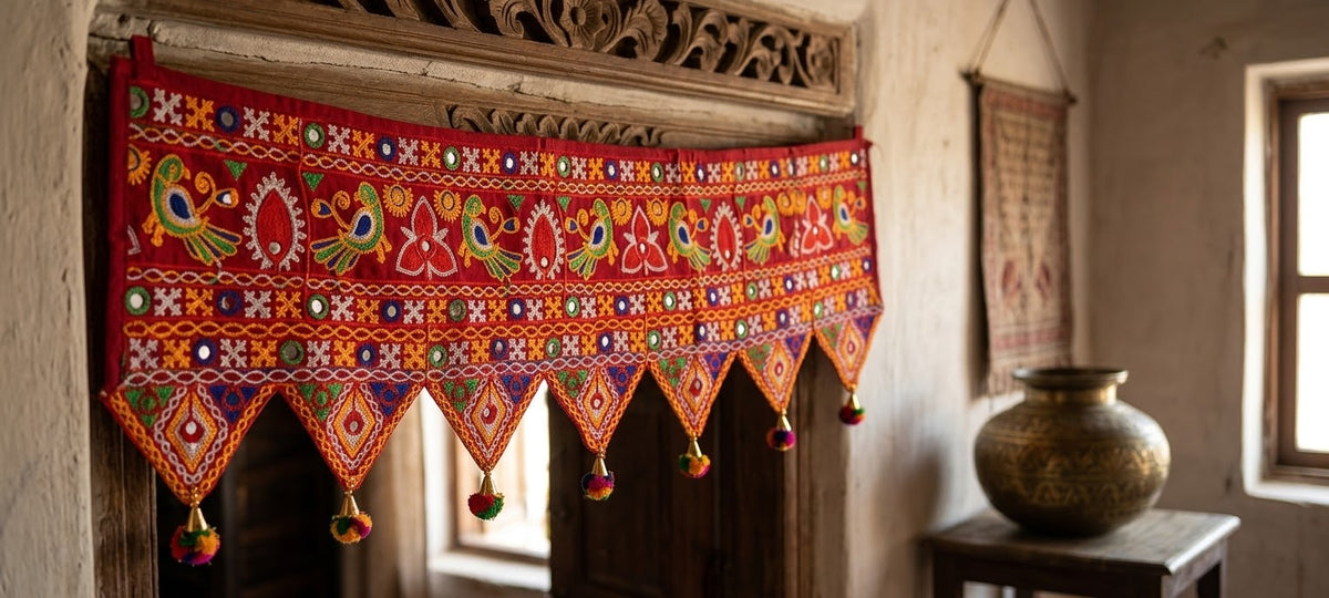 TORÁN RAJASTHANI DE CASI 110CM ELABORADO ARTESANALMENTE EN INDIA PIEZA ÚNICA Y MUY ESPECIAL CON ENVÍO GRATIS SIN PEDIDO MÍNIMO.