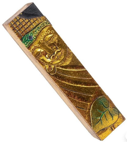 CAJA JOYERO DE BUDA DE MADERA,ARTESANÍA INDONESIA.ENVÍO GRATIS.