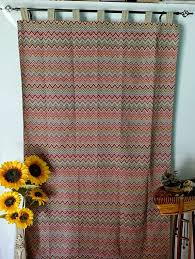 CORTINAS YA CONFECCIONADAS MODELO ZIG ZAG ROJO,ENVÍO GRATIS Y MUCHOS MÁS MODELOS DISPONIBLES