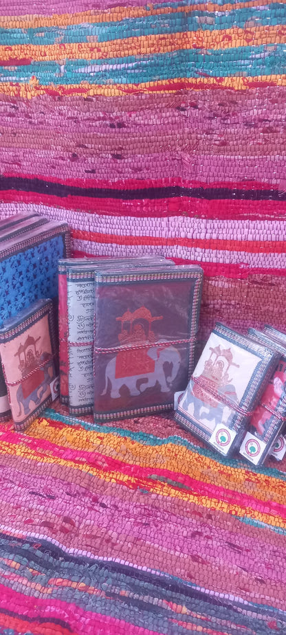 CUADERNO ELEFANTE INDIA MAGIC PRINT.12X18CM.FUSIONA TRADICIÓN Y FUNCIONALIDAD.ENVÍO GRATIS SIN PEDIDO MÍNMO.