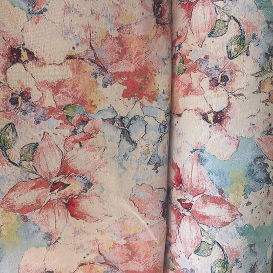 TELA DOBLE DE ANCHO VIBRAS DEL BOSQUE,ENVÍO GRATIS SE VENDE POR METROS Y ES DOBLE DE ANCHO