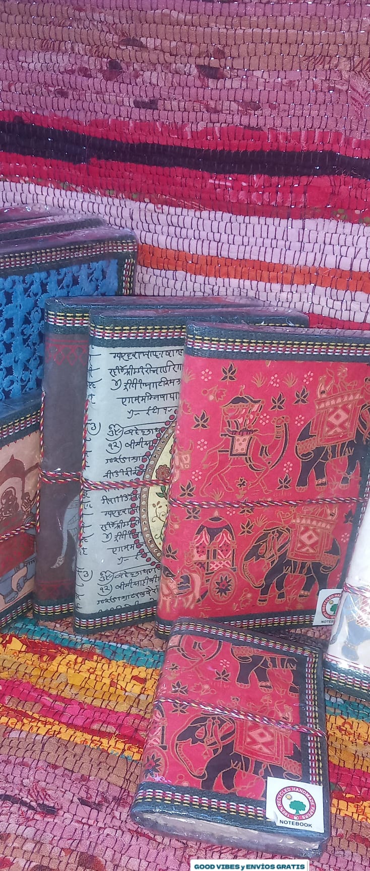 CUADERNO INDIA MAGIC PRINT.12X18CM.FUSIONA TRADICIÓN Y FUNCIONALIDAD.ENVÍO GRATIS SIN PEDIDO MÍNMO.