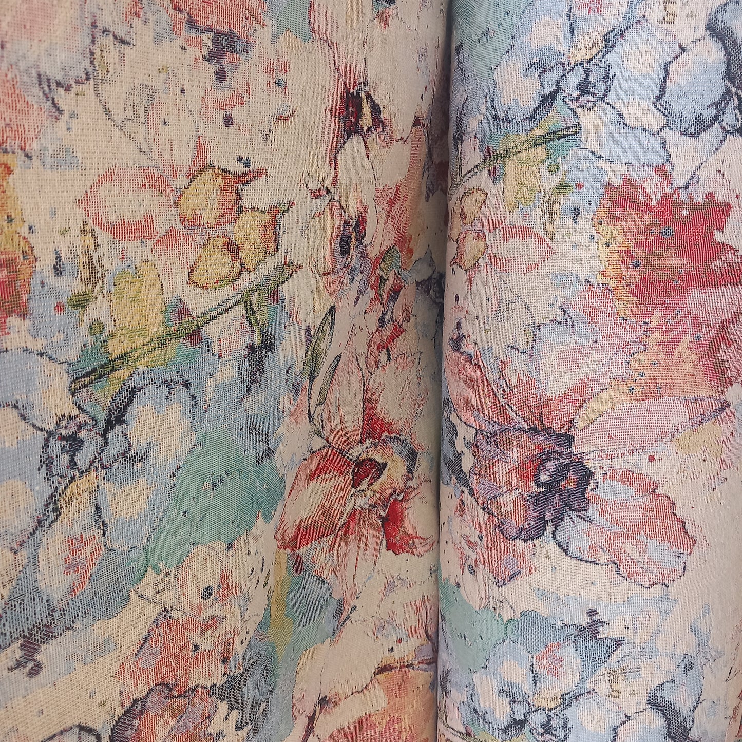 TELA DOBLE DE ANCHO VIBRAS DEL BOSQUE,ENVÍO GRATIS SE VENDE POR METROS Y ES DOBLE DE ANCHO