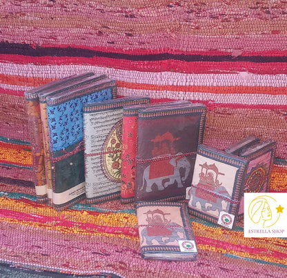 CUADERNO ELEFANTE INDIA MAGIC PRINT.12X18CM.FUSIONA TRADICIÓN Y FUNCIONALIDAD.ENVÍO GRATIS SIN PEDIDO MÍNMO.