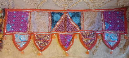 TORÁN BORDADO PATCHWORK PARA EMBELLECER Y ATRAER BUENAS ENERGÍAS,HECHO A MANO Y ES UNA PIEZA ARTESANAL ÚNICA.ENVÍO GRATIS SIN PEDIDO MÍNIMO.