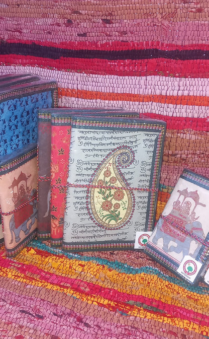 CUADERNO INDIA MAGIC PRINT.12X18CM.FUSIONA TRADICIÓN Y FUNCIONALIDAD.ENVÍO GRATIS SIN PEDIDO MÍNMO.